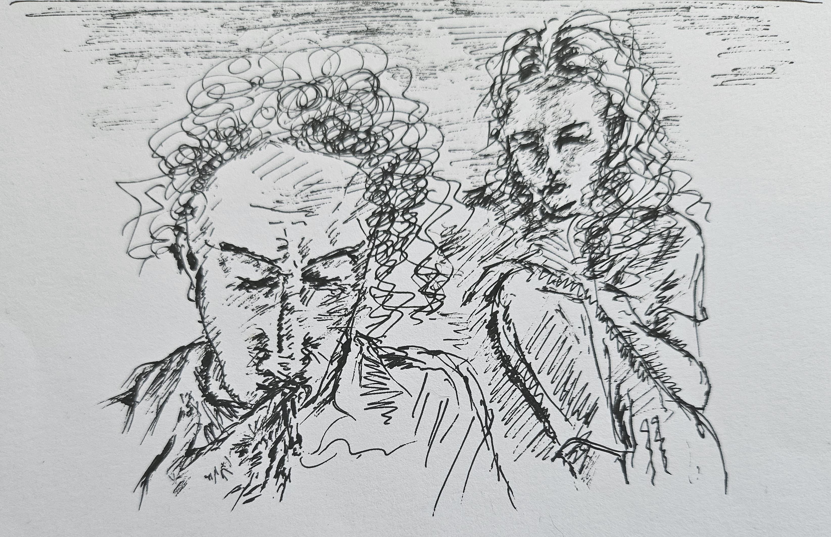 Two people in meaningful conversation, representing the difference between talking and being truly heard